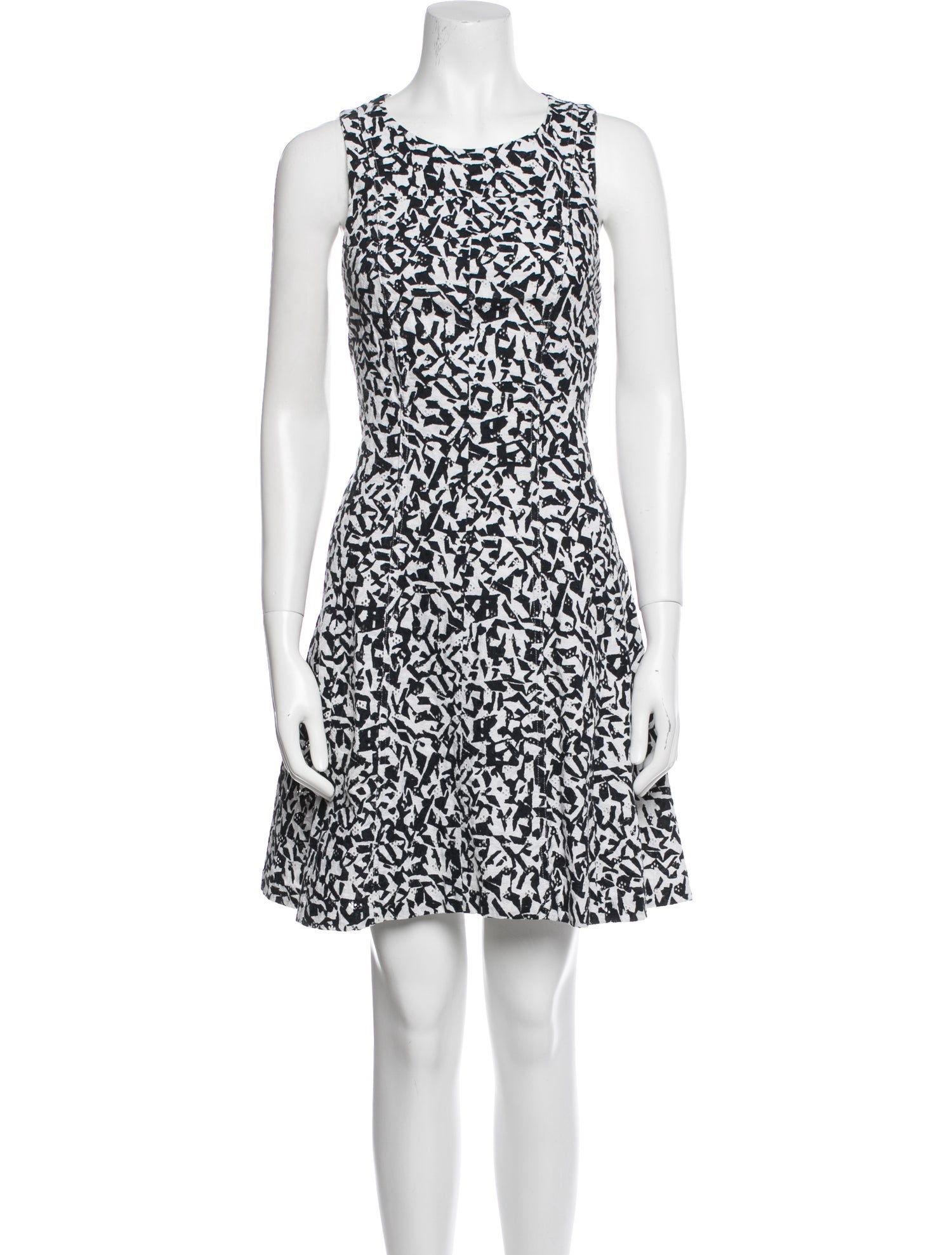 Theory Animal Print Mini Dress