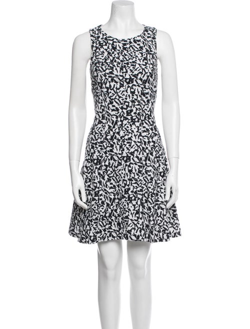 Theory Animal Print Mini Dress