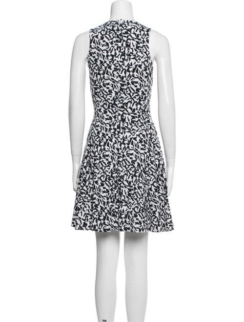 Theory Animal Print Mini Dress