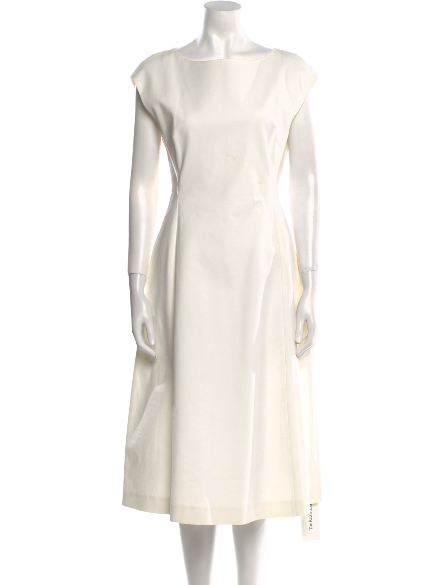 Theory Bateau Neckline Midi Length Dress