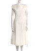 Theory Bateau Neckline Midi Length Dress