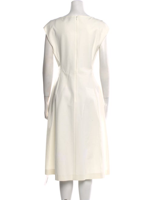 Theory Bateau Neckline Midi Length Dress