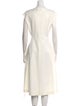 Theory Bateau Neckline Midi Length Dress