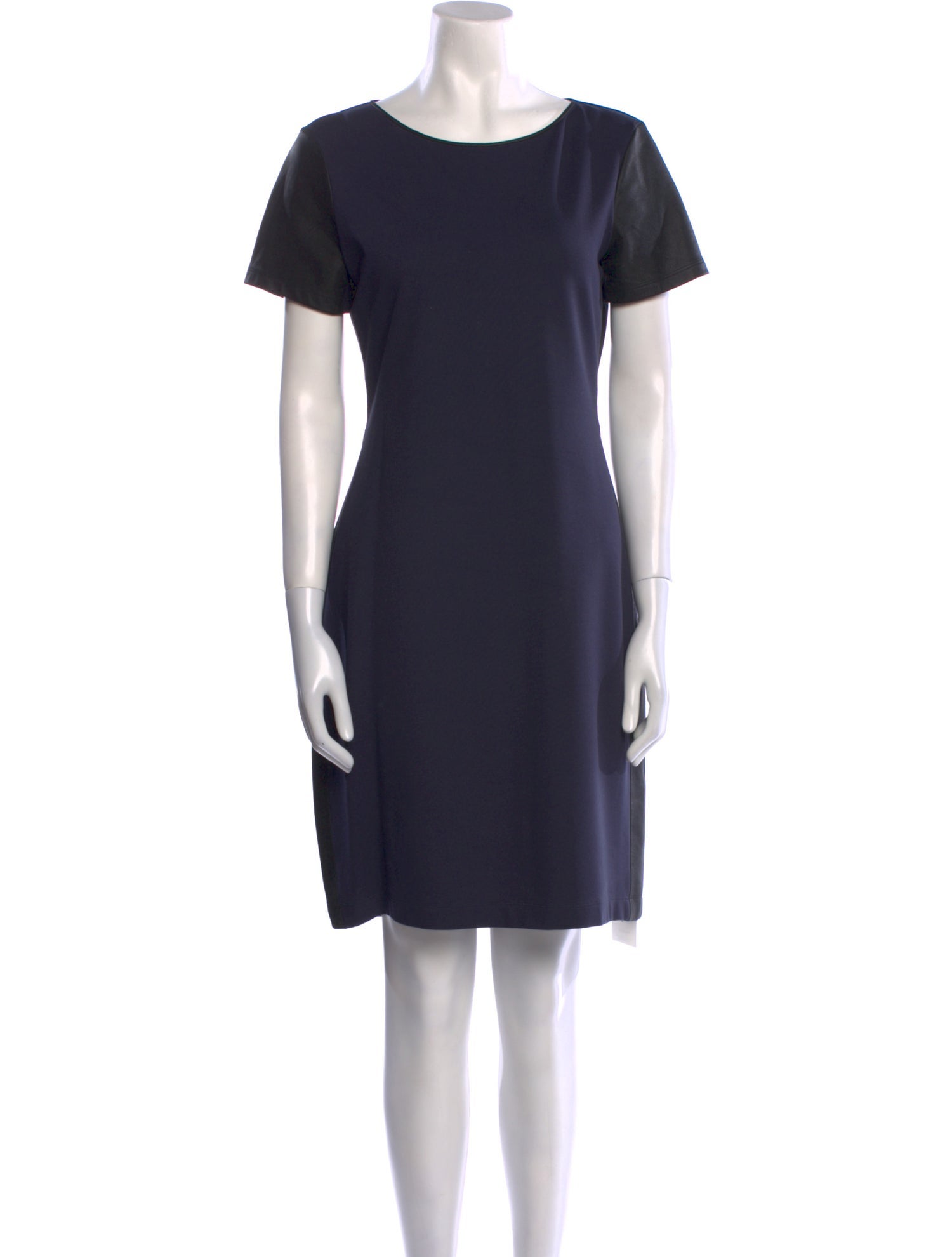Theory Bateau Neckline Knee-Length Dress