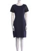Theory Bateau Neckline Knee-Length Dress