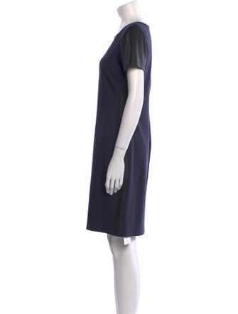 Theory Bateau Neckline Knee-Length Dress