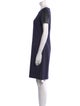 Theory Bateau Neckline Knee-Length Dress