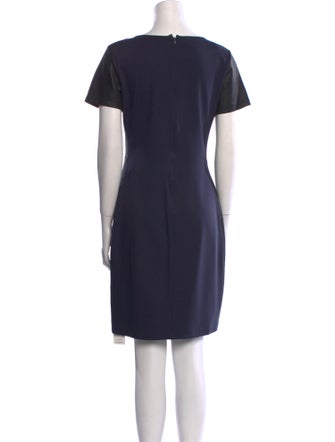 Theory Bateau Neckline Knee-Length Dress