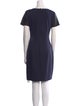 Theory Bateau Neckline Knee-Length Dress