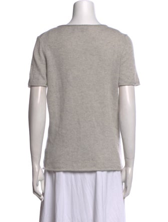 Theory Cashmere Scoop Neck Sweater