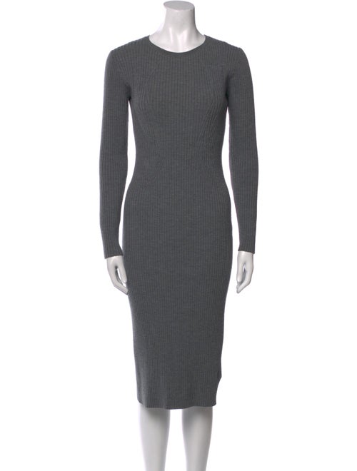 Theory Wool Midi Length Dress