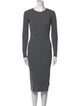 Theory Wool Midi Length Dress