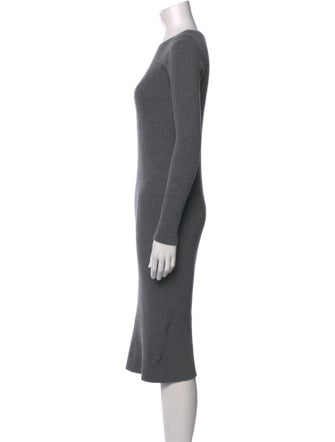 Theory Wool Midi Length Dress