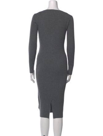 Theory Wool Midi Length Dress