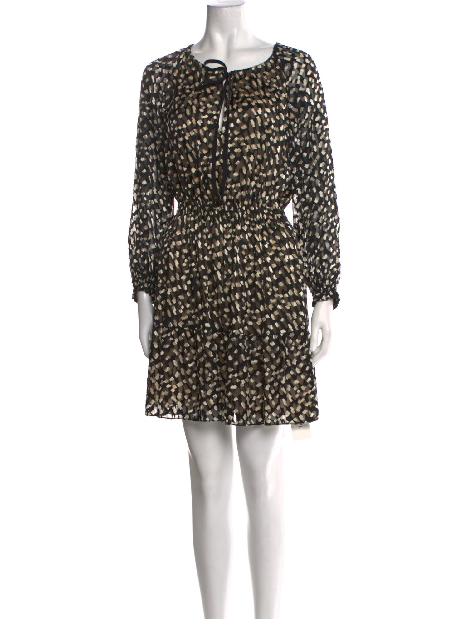 Theory Printed Mini Dress