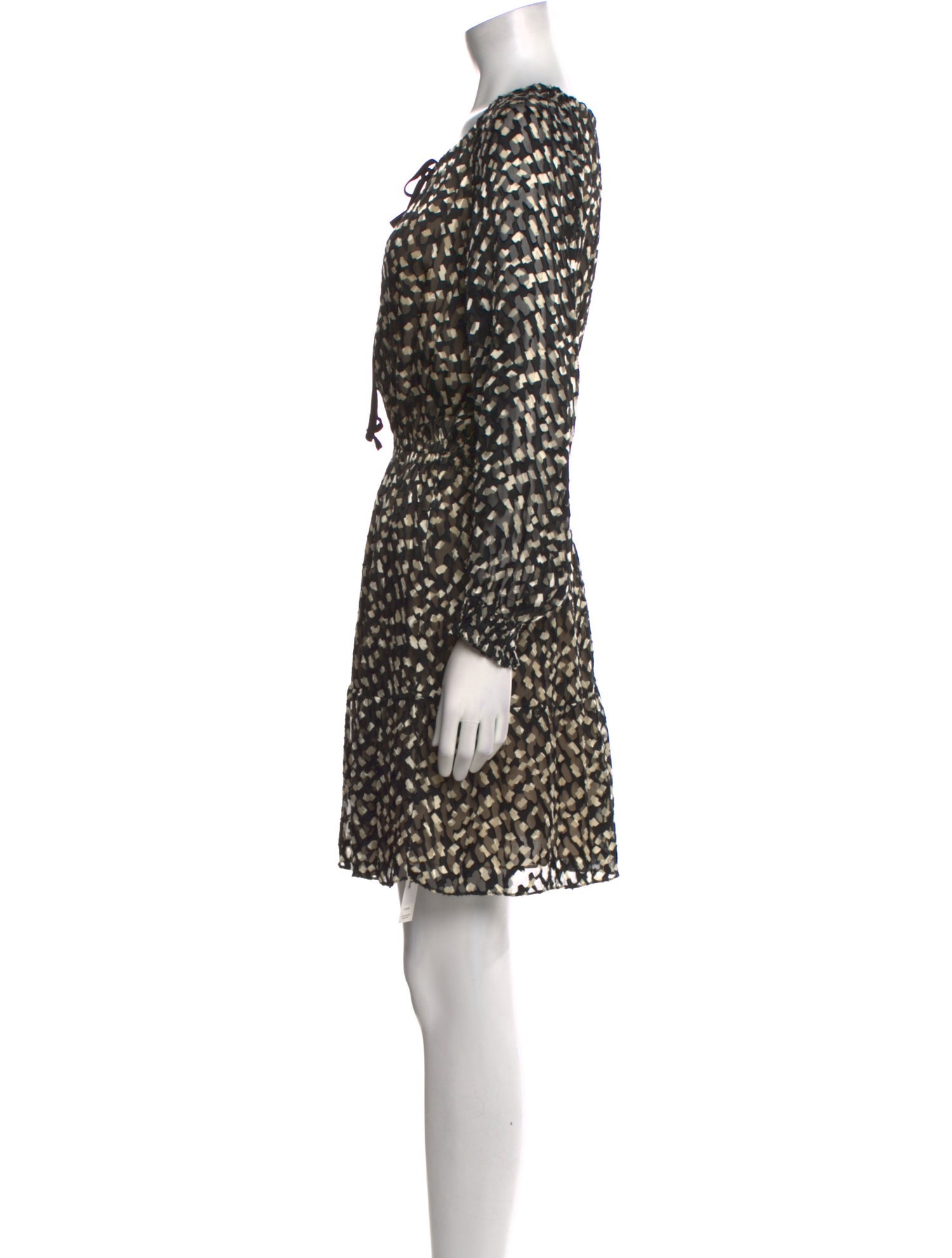 Theory Printed Mini Dress