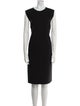 Theory Virgin Wool Knee-Length Dress