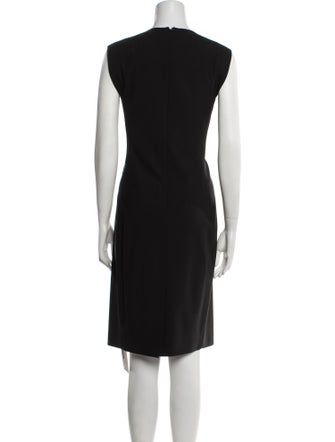 Theory Virgin Wool Knee-Length Dress