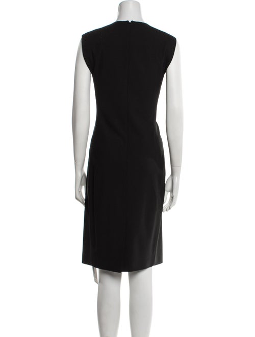 Theory Virgin Wool Knee-Length Dress