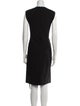 Theory Virgin Wool Knee-Length Dress