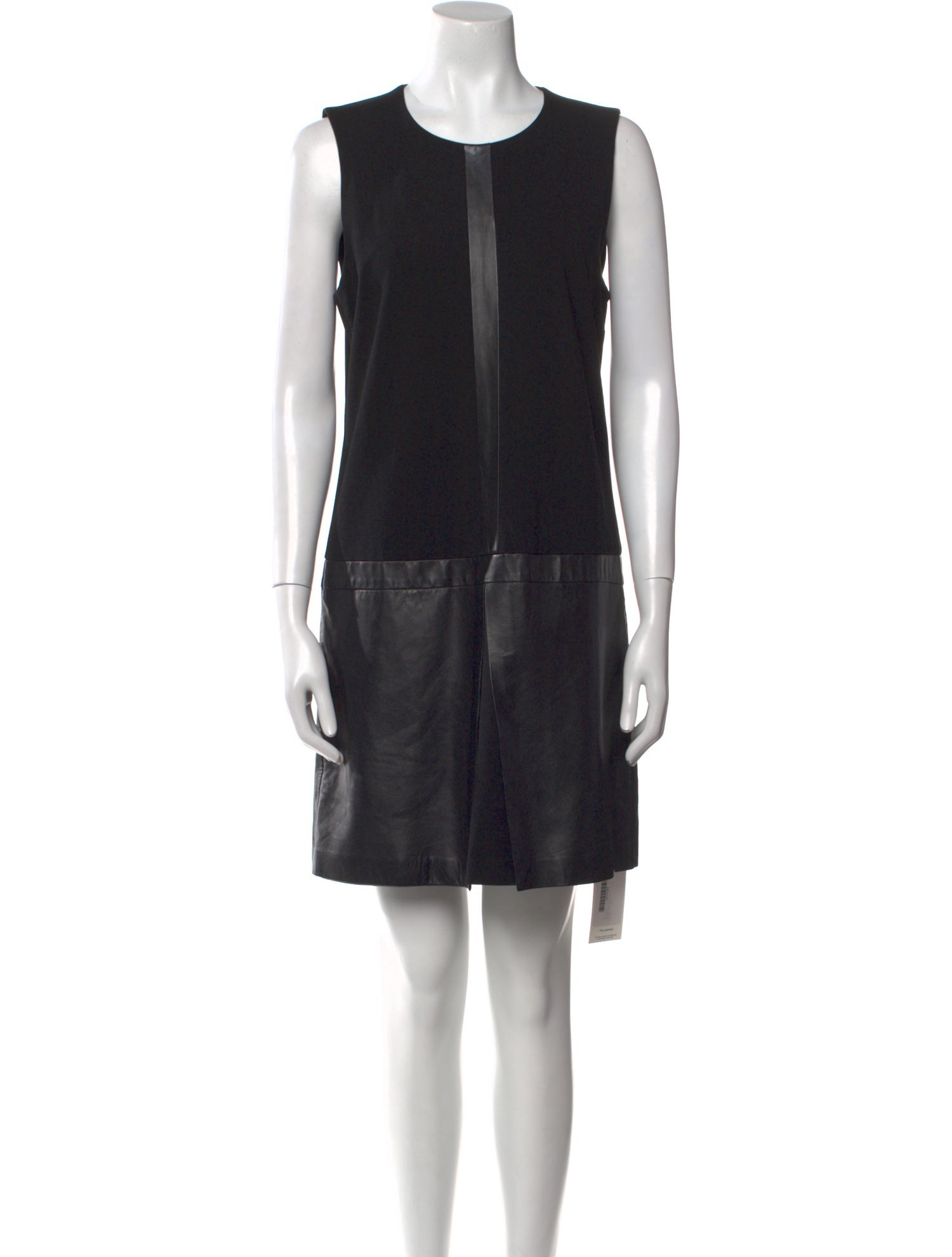Theory Lamb Leather Mini Dress