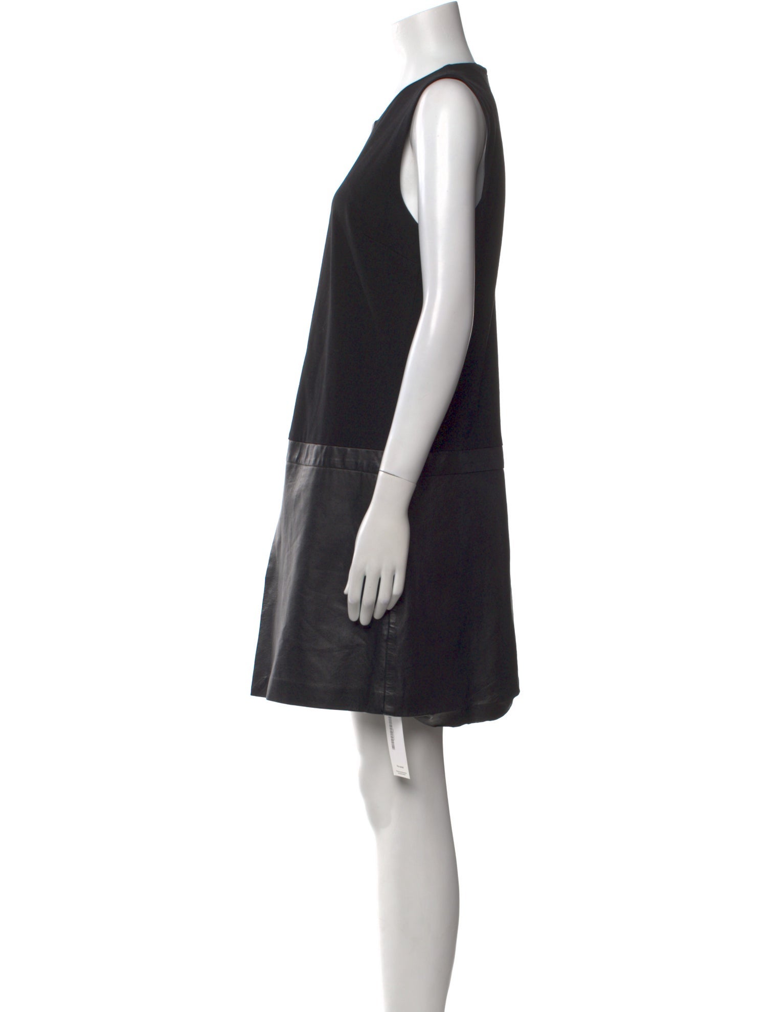 Theory Lamb Leather Mini Dress