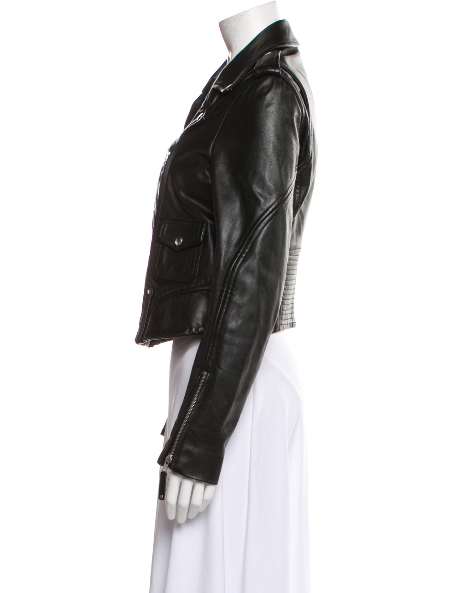 Theory Leather Biker Jacket