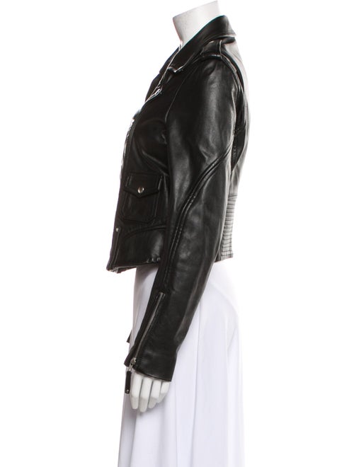 Theory Leather Biker Jacket