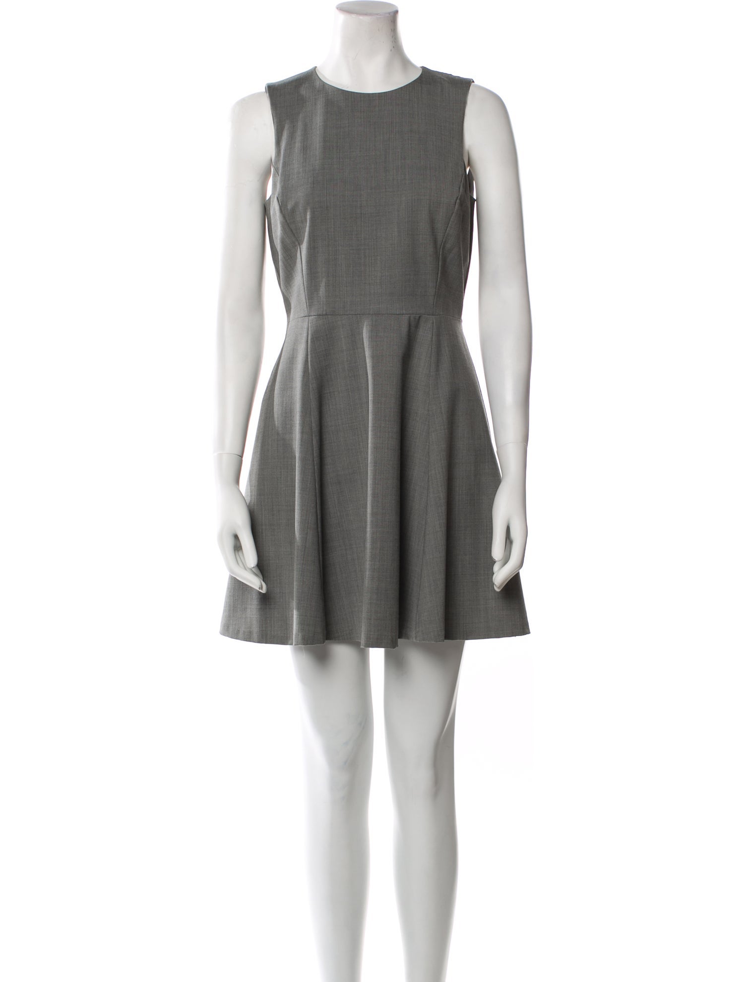 Theory Virgin Wool Mini Dress