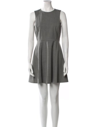 Theory Virgin Wool Mini Dress