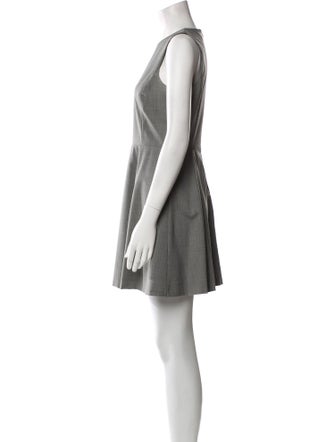 Theory Virgin Wool Mini Dress