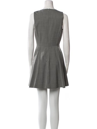 Theory Virgin Wool Mini Dress