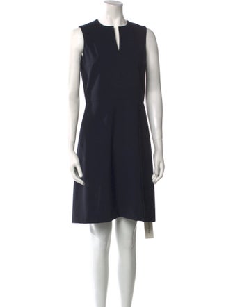 Theory Wool Knee-Length Dress