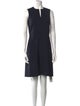 Theory Wool Knee-Length Dress