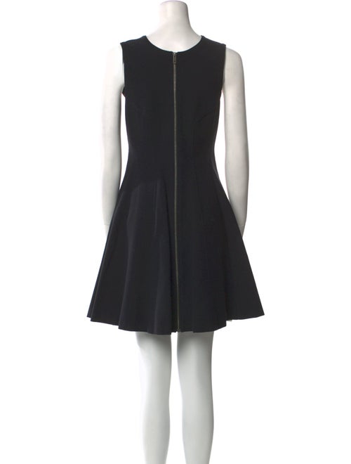 Theory Bateau Neckline Mini Dress