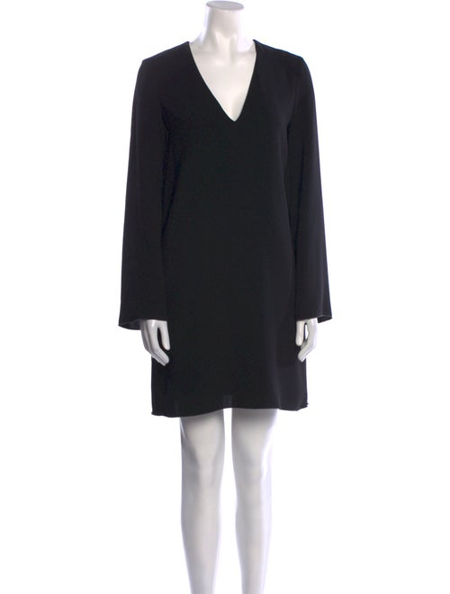 Theory V-Neck Mini Dress