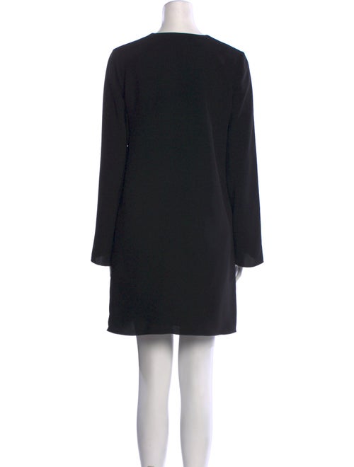 Theory V-Neck Mini Dress