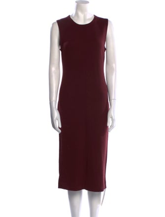 Theory Wool Midi Length Dress