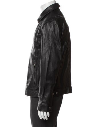 Theory Lamb Leather Moto Jacket