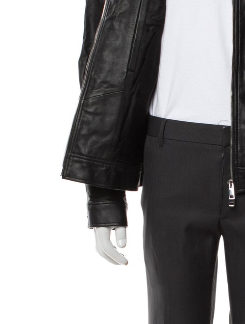 Theory Lamb Leather Moto Jacket