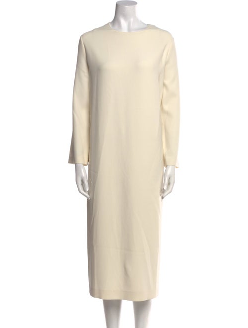 Theory Bateau Neckline Midi Length Dress