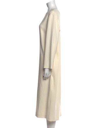 Theory Bateau Neckline Midi Length Dress