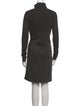 Theory Turtleneck Mini Dress