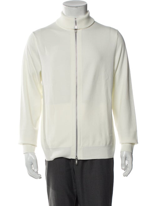 Theory Mock Neck Long Sleeve Cardigan