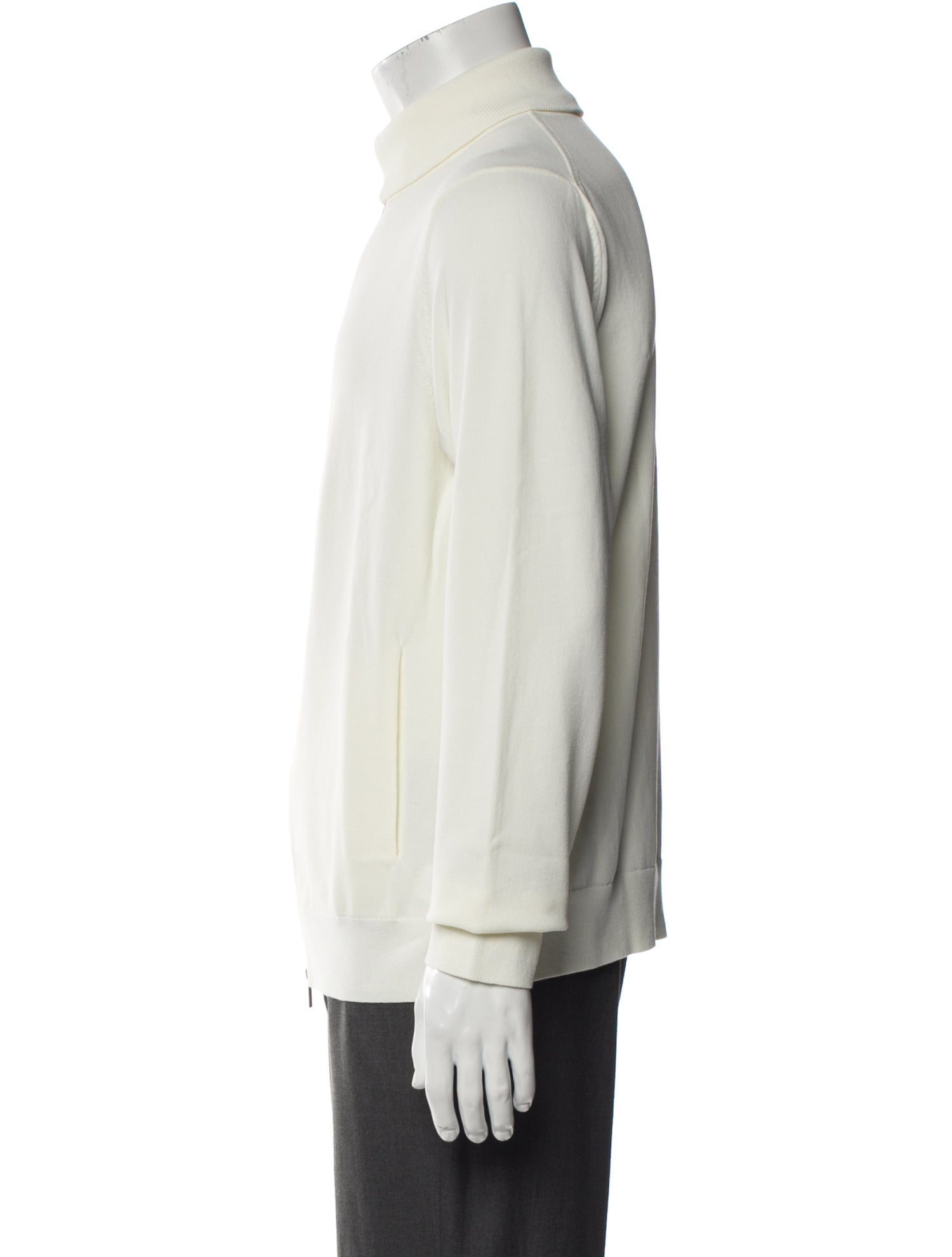 Theory Mock Neck Long Sleeve Cardigan