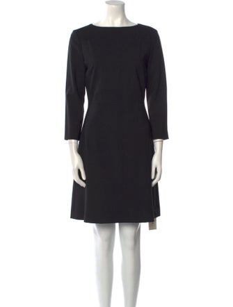 Theory Virgin Wool Mini Dress