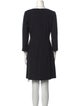 Theory Virgin Wool Mini Dress