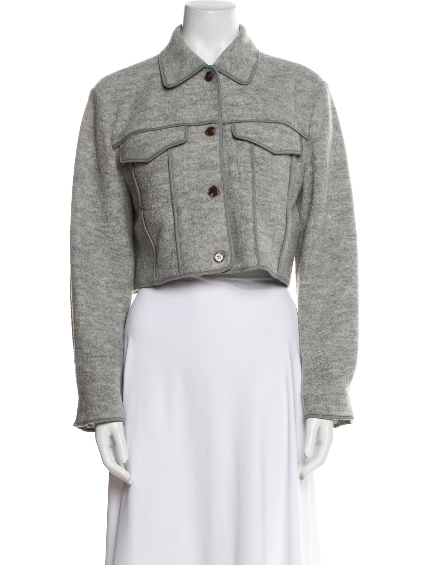 Theory Wool Denim Jacket