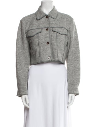 Theory Wool Denim Jacket