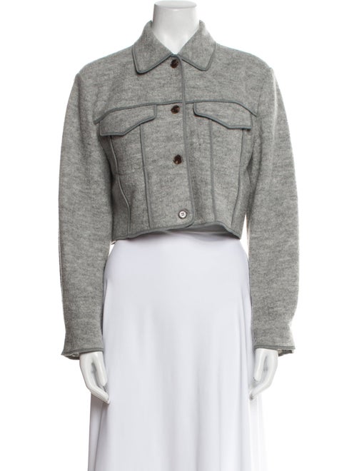 Theory Wool Denim Jacket